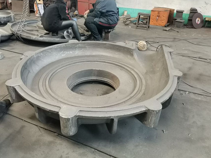 樹脂砂機床鑄件